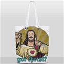 Buddy Christ Full Print Rope Handle Tote (Small) View1