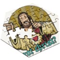 Buddy Christ Wooden Puzzle Hexagon View3