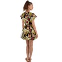 Buddy Christ Flutter Sleeve Wrap Dress View2