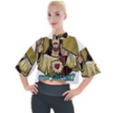 Buddy Christ Mock Neck Tee View1