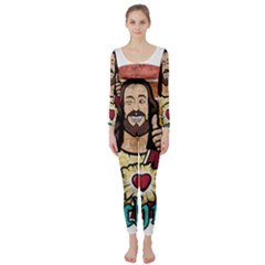 Got Christ? Long Sleeve Catsuit by Valentinaart