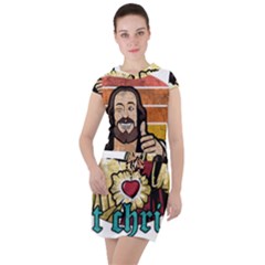 Got Christ? Drawstring Hooded Dress by Valentinaart