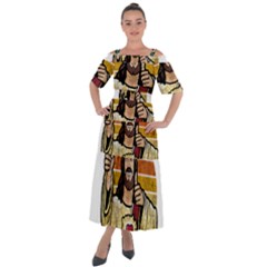 Got Christ? Shoulder Straps Boho Maxi Dress  by Valentinaart