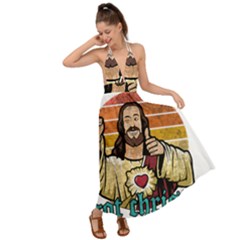Got Christ? Backless Maxi Beach Dress by Valentinaart