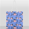 Flowers Pattern Full Print Rope Handle Tote (Large) View2