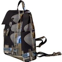 Montevideo Airport Night Scene, Uruguay Buckle Everyday Backpack by dflcprintsclothing
