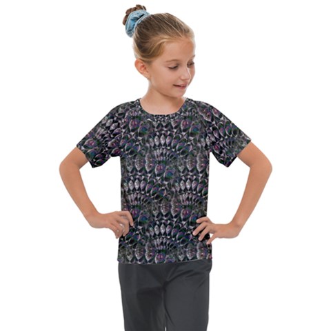 Stone Deco  Kids  Mesh Piece Tee by MRNStudios