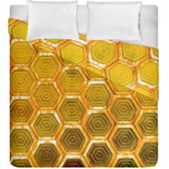 Hexagon Windows Duvet Cover Double Side (king Size) by essentialimage