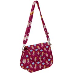 Cupid Love Saddle Handbag by designsbymallika