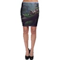 Wooden Child Resting On A Tree From Fonebook Bodycon Skirt View1