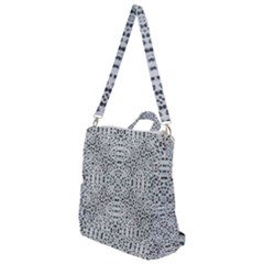 Dots Motif Geometric Print Design Crossbody Backpack by dflcprintsclothing