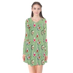 Ece84500-f658-4294-b968-6c9bae4bf818 Long Sleeve V-neck Flare Dress by SychEva