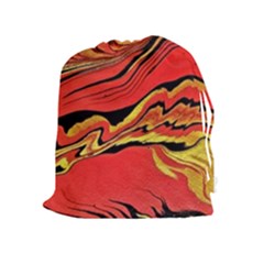 Warrior s Spirit Drawstring Pouch (xl) by BrenZenCreations