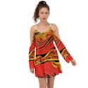 Warrior s Spirit Kimono Sleeves Boho Dress View1