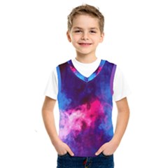Colorful Pink And Blue Disco Smoke - Mist, Digital Art Kids  Sportswear by picsaspassion