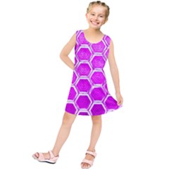 Hexagon Windows Kids  Tunic Dress by essentialimage