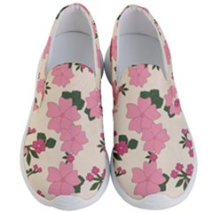 Floral Vintage Flowers Men s Lightweight Slip Ons by Dutashop