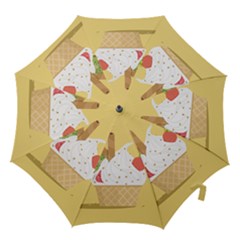 Ice Cream Dessert Summer Hook Handle Umbrellas (medium) by Dutashop