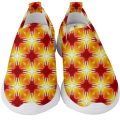 Background Boxes Seamless Kids  Slip On Sneakers by Dutashop