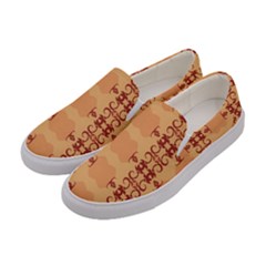 Background Wallpaper Brown Women s Canvas Slip Ons by Dutashop
