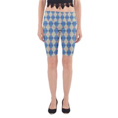 Pattern Texture Chevron Yoga Cropped Leggings by Dutashop