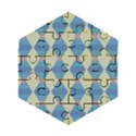 Pattern Texture Chevron Wooden Puzzle Hexagon View1