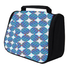 Geometric Dots Pattern Full Print Travel Pouch (small) by Dutashop