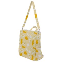 Abstract Daisy Crossbody Backpack by Eskimos