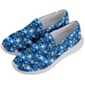 Star Hexagon Deep Blue Light Men s Lightweight Slip Ons View2