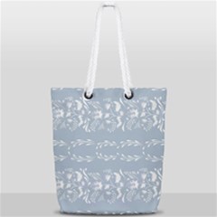 Fantasy Flowers Full Print Rope Handle Tote (small) by Eskimos