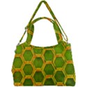 Hexagon Windows Double Compartment Shoulder Bag View1