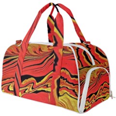 Warrior Spirit Burner Gym Duffel Bag by BrenZenCreations