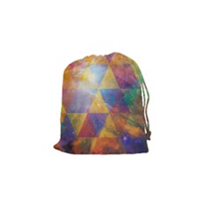 Space Design Drawstring Pouch (small) by ExtraAwesomeSauce
