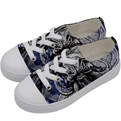 Kraken Kids  Low Top Canvas Sneakers by ExtraAwesomeSauce