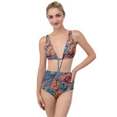 Chinese Phoenix Tied Up Two Piece Swimsuit by ExtraAwesomeSauce