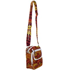 Phoenix Rising Shoulder Strap Belt Bag by ExtraAwesomeSauce