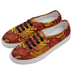 Phoenix Rising Women s Classic Low Top Sneakers by ExtraAwesomeSauce