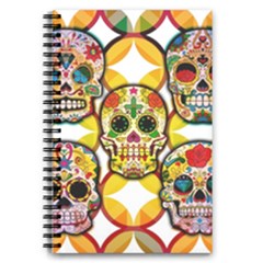 Sugar Skulls 5 5  X 8 5  Notebook by ExtraAwesomeSauce
