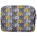 Cute Cat Pattern Make Up Pouch (Large) View2