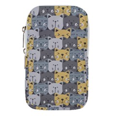 Cute Cat Pattern Waist Pouch (small) by ExtraAwesomeSauce