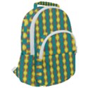 Native American Pattern Rounded Multi Pocket Backpack View2