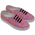 Watercolor Cats Pattern Men s Classic Low Top Sneakers View3