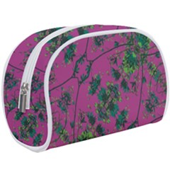Modern Floral Collage Print Pattern Make Up Case (large) by dflcprintsclothing