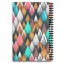 Abstract Triangle Tree 5.5  x 8.5  Notebook View2