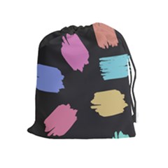 Many Colors Pattern Seamless Drawstring Pouch (xl) by Dutashop