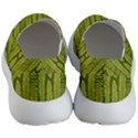 Fern Texture Nature Leaves Men s Lightweight Slip Ons View4