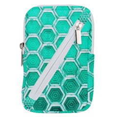 Hexagon Windows Belt Pouch Bag (small) by essentialimage365