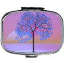 Tree Sunset Mini Square Pill Box View1