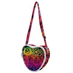 Abstract Jungle Heart Shoulder Bag by icarusismartdesigns