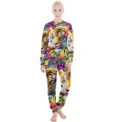 Tiger In The Jungle Women s Lounge Set by icarusismartdesigns